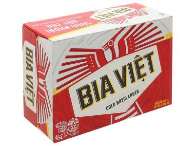 Thùng 12 lon bia Bia Việt 330ml