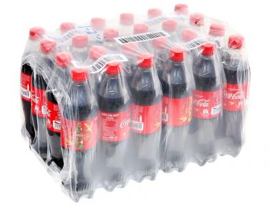 Thùng 24 chai nước ngọt Coca Cola 600ml