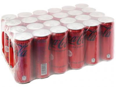 Thùng 24 lon nước ngọt Coca Cola Zero 320ml