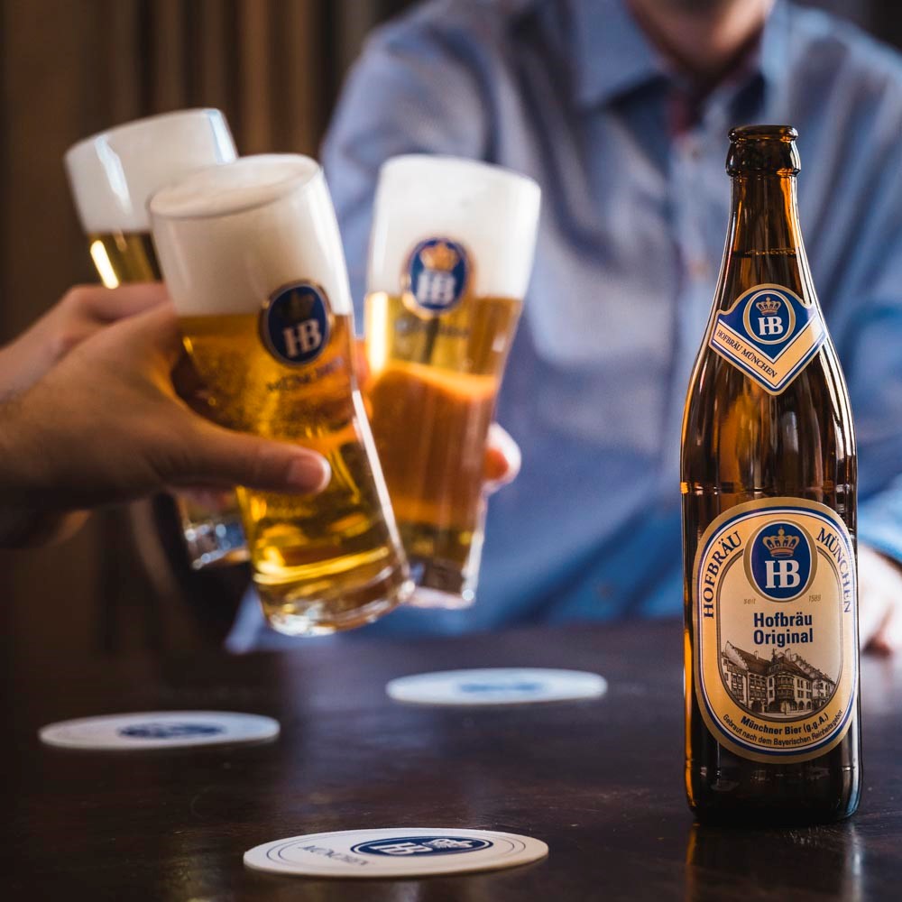 Bia HB Hofbrau Original nhập khẩu Đức